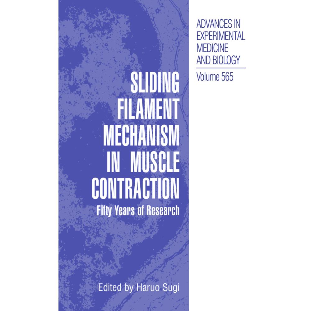 Sliding Filament Mechanism in Muscle Contraction, Fachbücher von Haruo Sugi