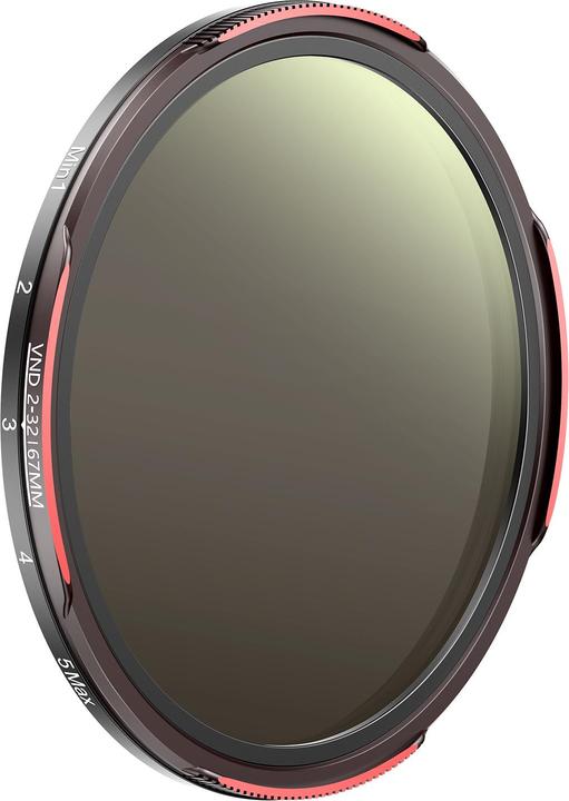 Telesin 67mm Adjustable ND2-32 Filter (67 mm, ND- / Graufilter)