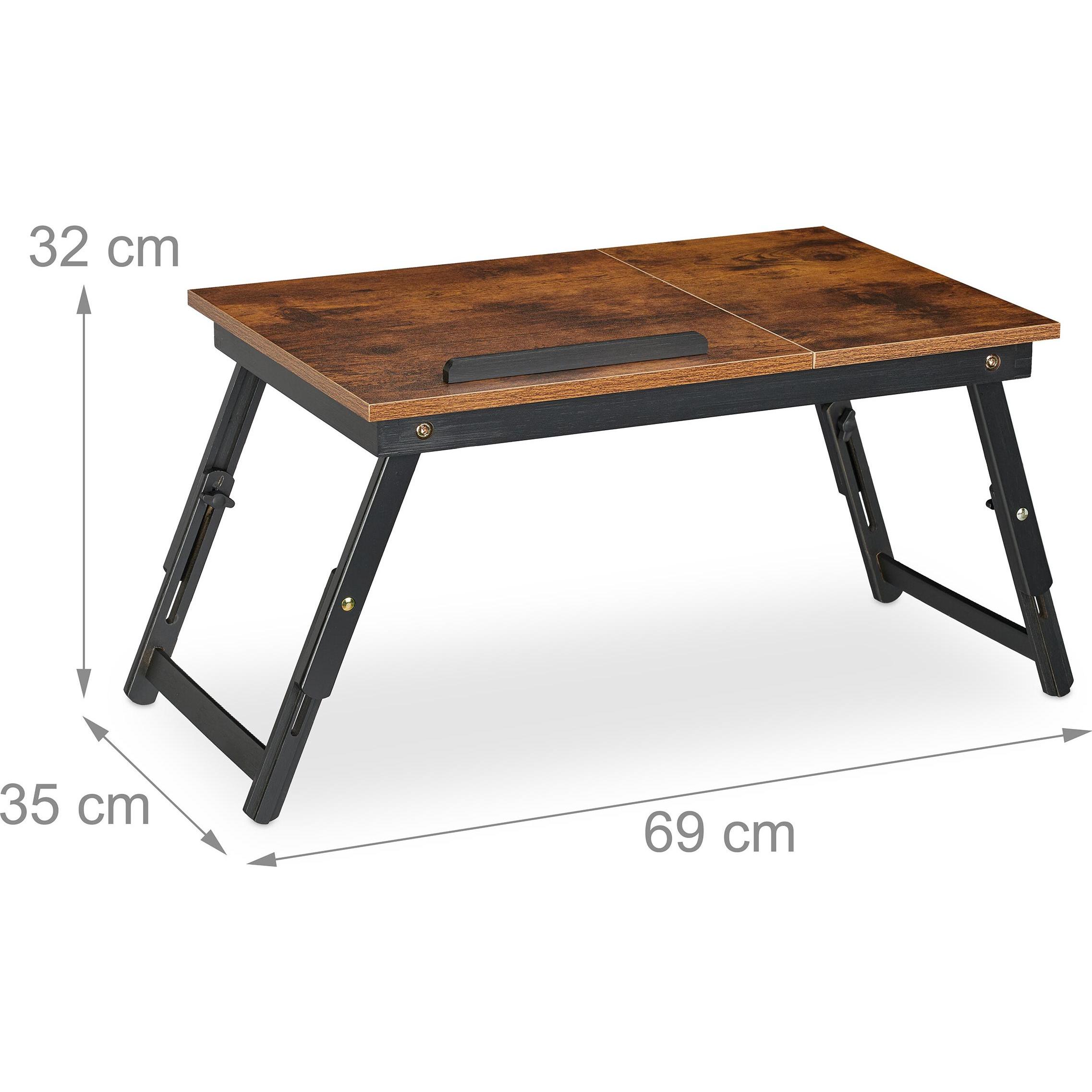 Thumbnail - Relaxdays Laptoptisch, Notebook Ständer, Braun