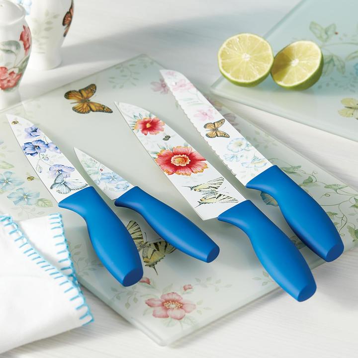 Produktbild Lenox 4-teiliges Messer-Set Butterfly Meadow
