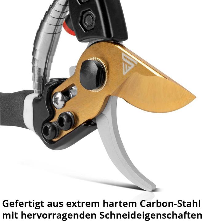 Produktbild Stahlwerk Gartenschere aus Carbon-Stahl Rosenschere / Rebschere / Gärtnerschere