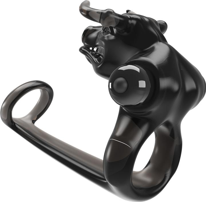 Actual product image Pretty Love Bull Warrior - Penisring - Schwarz
