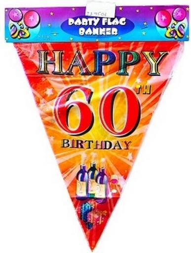 Produktbild Generic Fahnen 60. Geburtstag