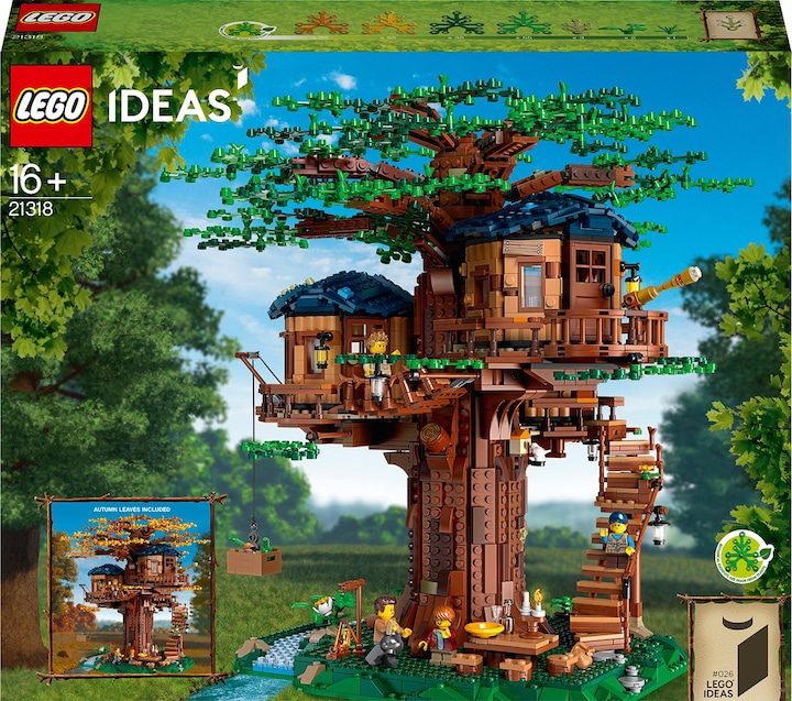 Produktbild LEGO Baumhaus (21318, LEGO Ideas, LEGO Seltene Sets)