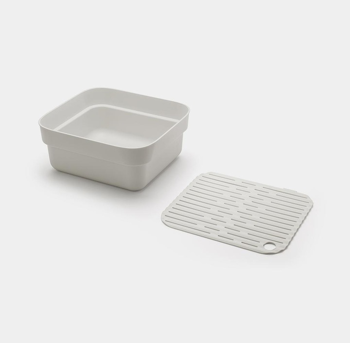 Actual product image Brabantia Washbasin with drainer, gray (34.40 cm, 37.40 cm)