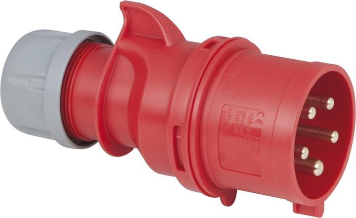 Produktbild PCE CEE 32A 400V 5p Plug Male (CEE 32/5)