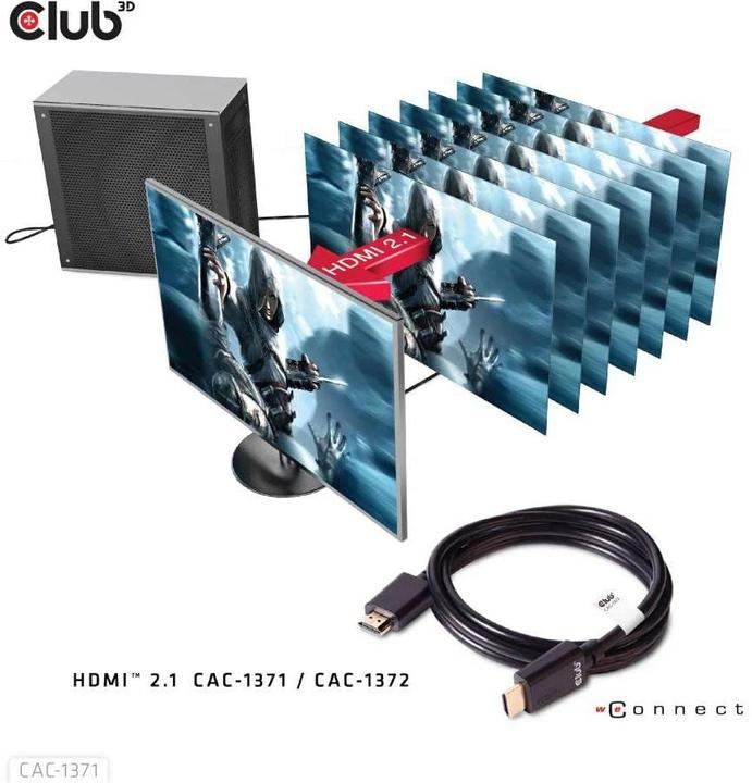 Productafbeelding Club 3D HDMI (Type A) - HDMI (Type A) (1 m, HDMI)