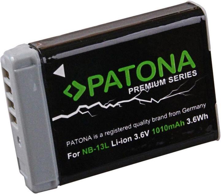 Actual product image Patona Canon NB-13L (Rechargeable battery)