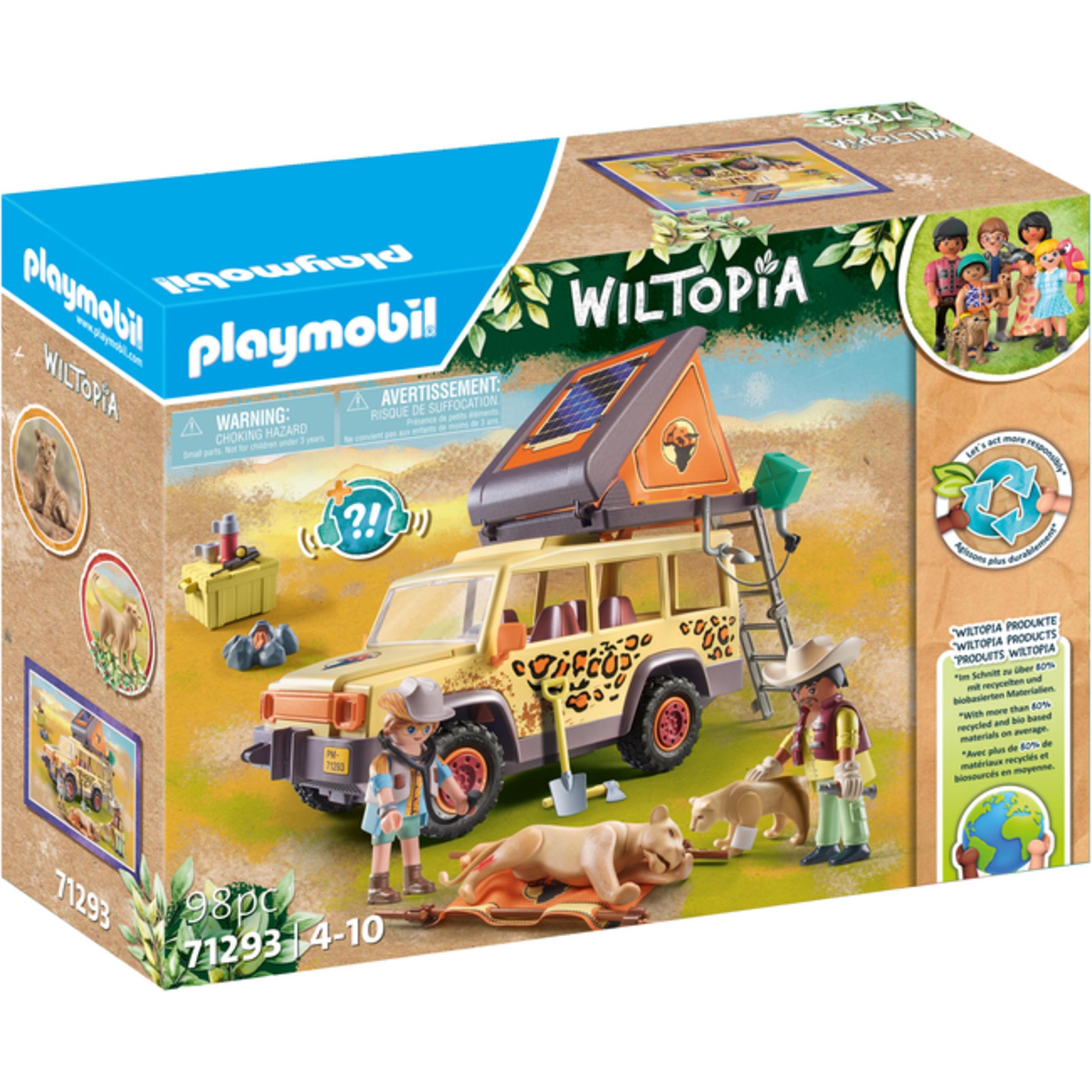 Playmobil Mit dem Geländewagen (71293, Playmobil Wiltopia)