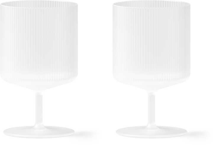 Image du produit Ferm Living Ripple (27 cl, 2 Verres, Set de verres à vin)