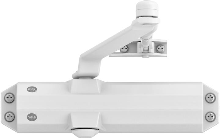 Produktbild Yale Türschliesser mit Standardarm, Serie 4500 Weiss (Holztür, Indoor)