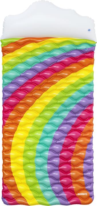Actual product image Bestway Rainbow Dreams™ air mattress 216 x 80 cm