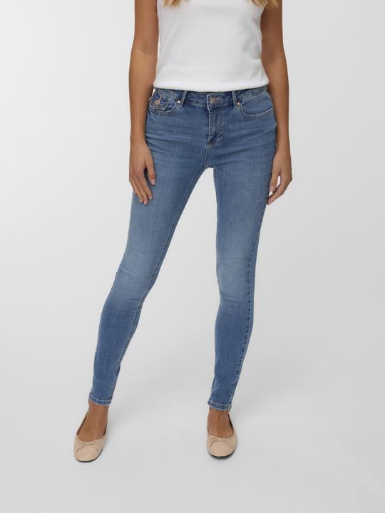 Actual product image Vero Moda VMFLASH Mid Rise Skinny Fit Jeans Skinny Jeans (32)