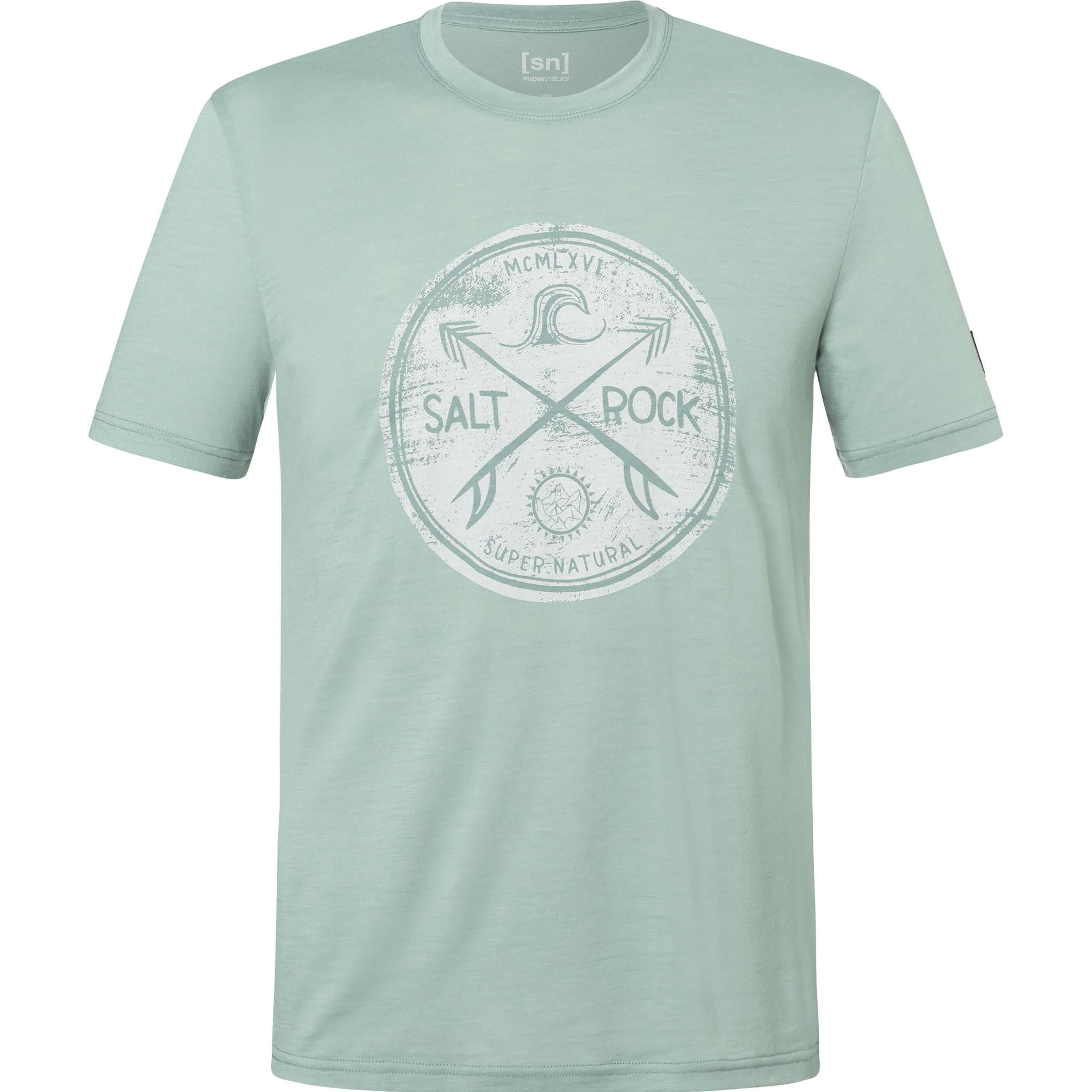 Thumbnail - Super Natural, Herren, Sportshirt, Salt & Rock Tee (XXL), Grün, XXL