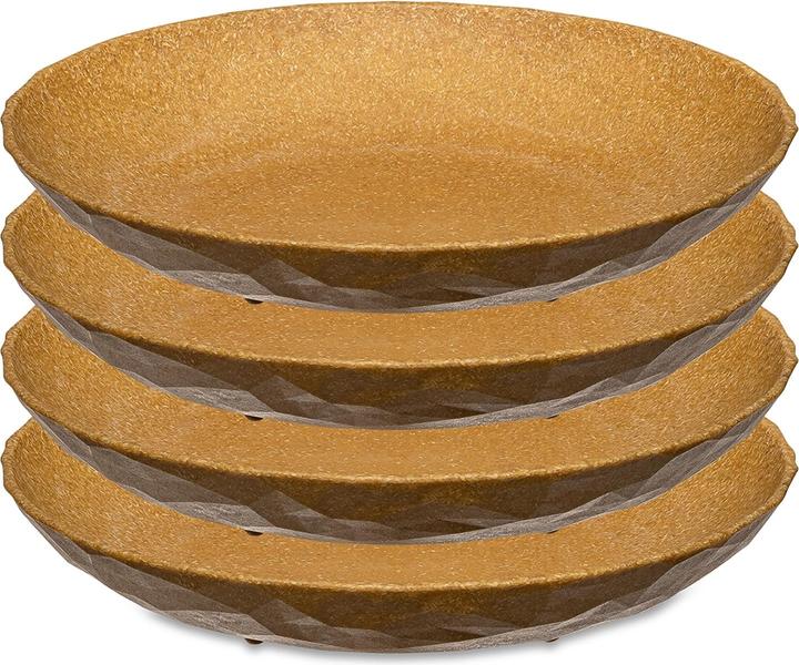 Produktbild Koziol Suppen- & Pastateller Club 4 Stück, Beige (4 x, 22.22 cm)