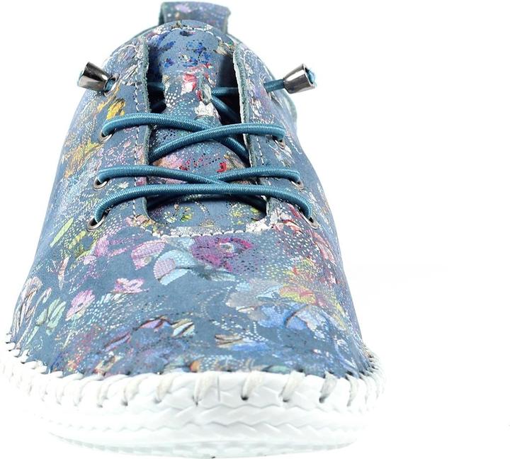 Produktbild Lunar Leinenschuhe Exbury Floral Leder (38)
