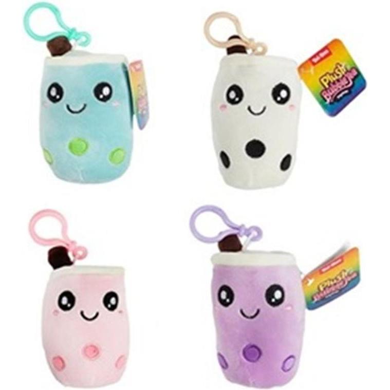 Toi-Toys, Portachiavi, Peluche Bubble Tea -Cuty- 11Cm Portachiavi 5Ass