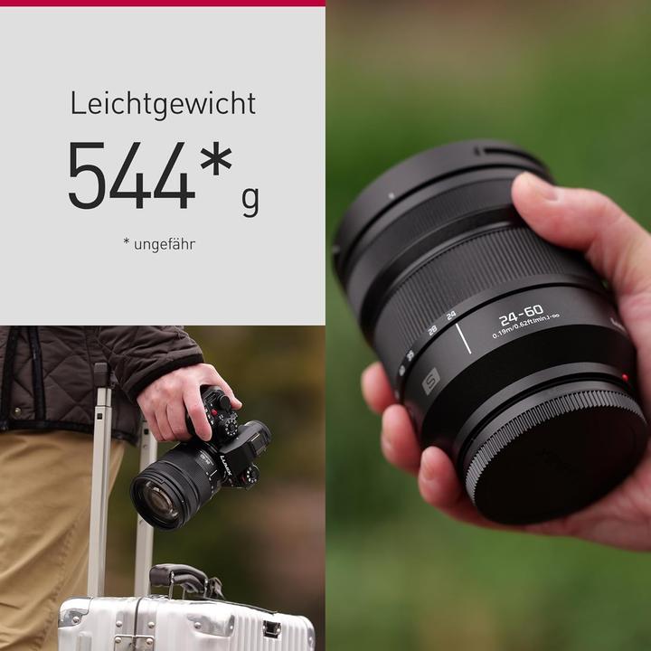 Actual product image Panasonic Lumix S 24-60mm F2.8 Zoom (Leica L, full size)