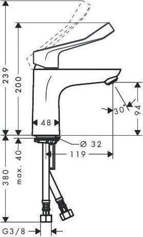 Produktbild hansgrohe Focus Chrom