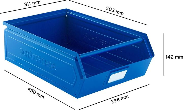 Produktbild Schäfer Shop Sichtlagerkasten