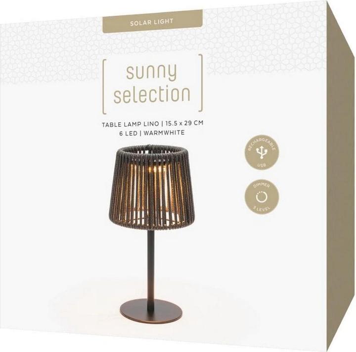 Actual product image STT Solar Table Lamp Lino