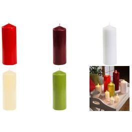 Thumbnail - Papstar, Kerzen, Stumpenkerze, Durchmesser: 60 mm, creme Höhe: 165 mm, Brenndauer: ca. 44 Stunden (1 Stk.)