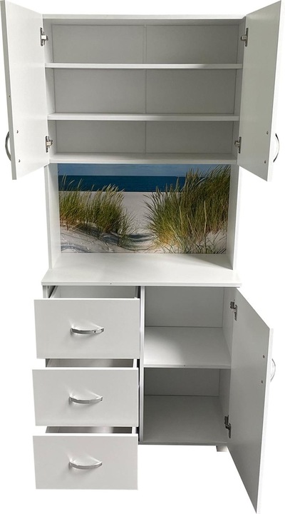 Produktbild HTI-Living Badschrank Blanca Wellness Motiv Düne (80 x 180 x 40 cm)