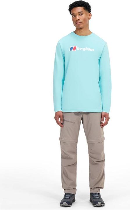 Actual product image Berghaus M Big Logo LS Tee (T-Shirt) (52, L)