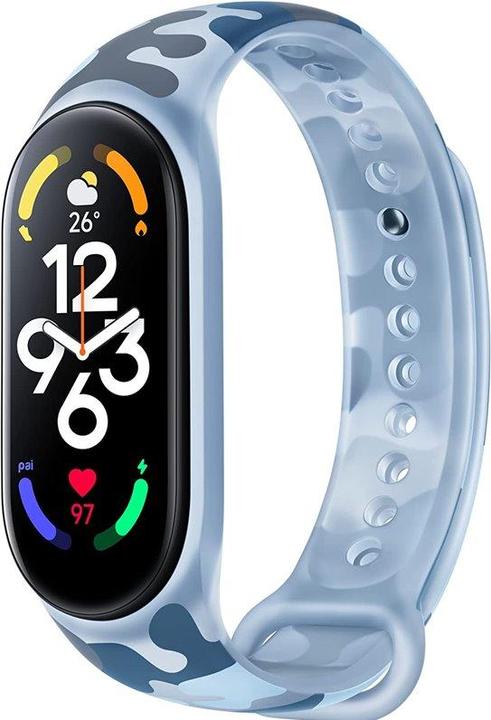 Xiaomi Smart Band 7 Strap Kaki Blue (Polyuréthane thermoplastique (TPU))