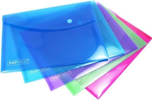 Actual product image Rapesco Document pouches (A5, 5 x)