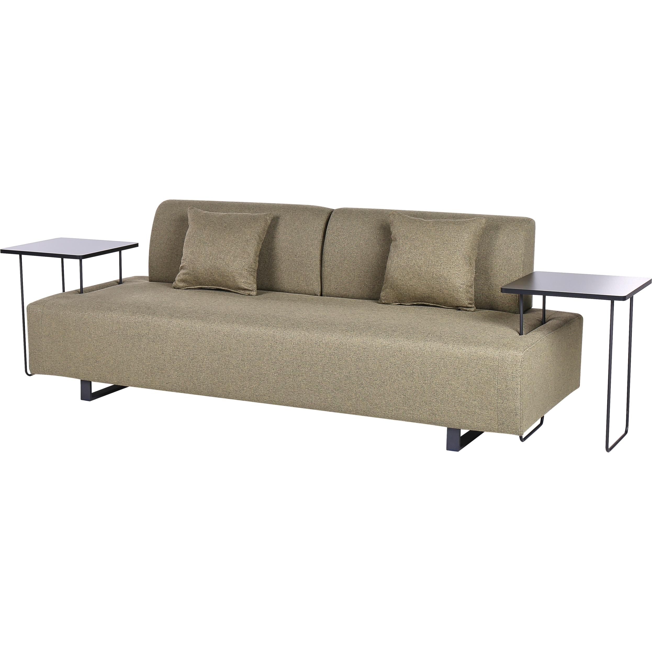 Beliani, Sofa, Sokna (3-Sitzer)