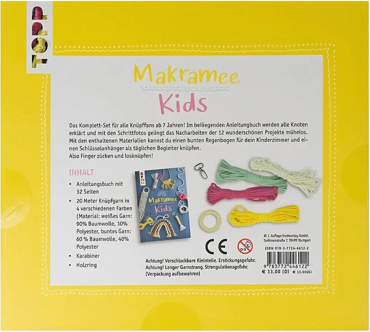 Immagine prodotto Set creativo Macramè per bambini