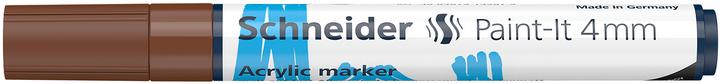 Actual product image Schneider Acrylic marker Paint-It 320 4mm brown (Brown, 4 mm, 1 x)