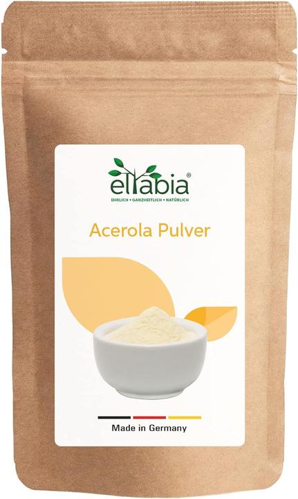 Immagine prodotto Eltabia Acerola in polvere ad alto dosaggio con il 25% di vitamina C (Polvere, 200 g)