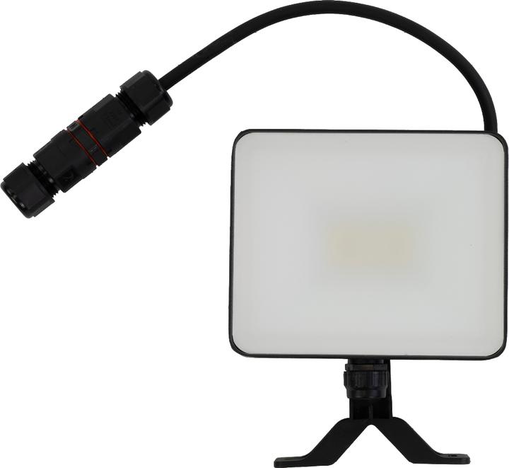 Produktbild Luxula LED-Fluter, BeamPlug, 20 W, 4000 K (neutralweiss), 2400 lm, schwarz (2400 lm, IP65)