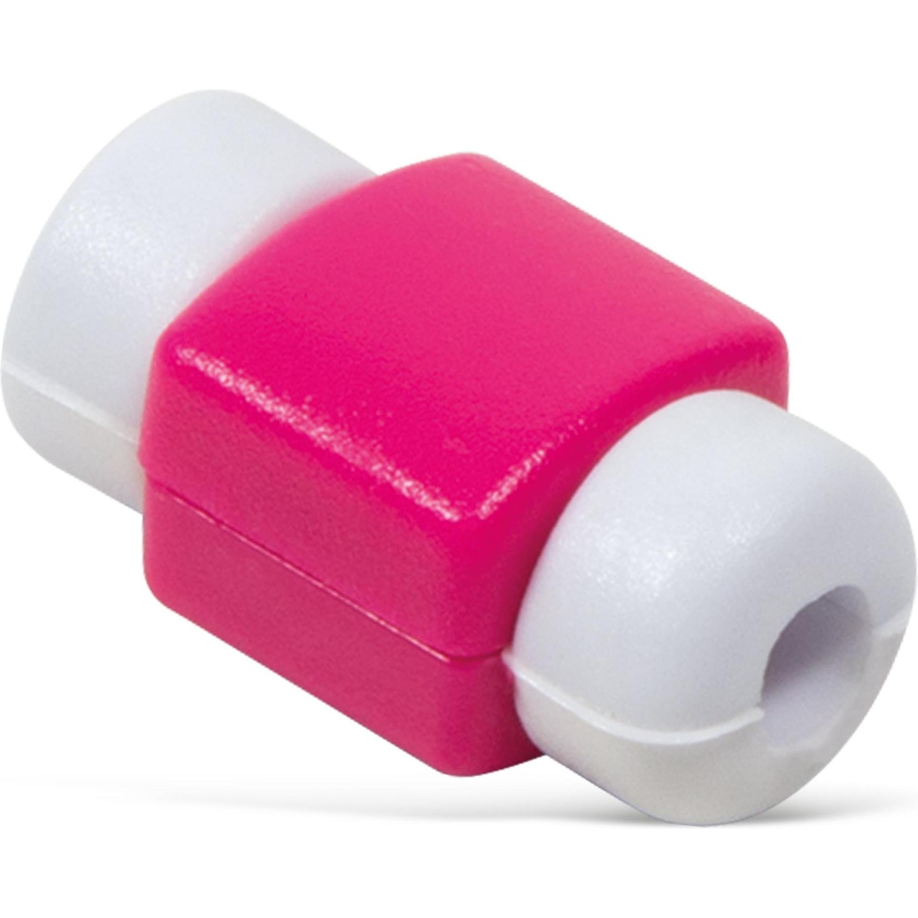 LogiLink Knickschutz für USB-Kabel (Kabelführungen), Kabel Zubehör, Pink