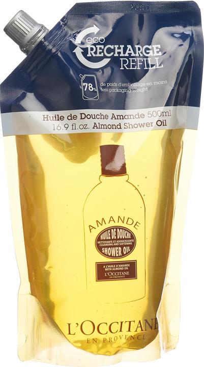 Actual product image L'Occitane Almond Shower Oil Refill Pack (500 ml)