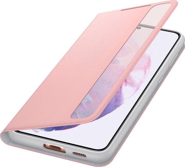 Samsung Clear View Cover S21+ EF-ZG996CPEGWW, roze (Samsung Galaxy S21+ 5G)