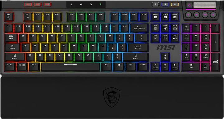 MSI STRIKE Pro Silent W Gaming Keyboard, wireless (DE, Cable, Wireless)