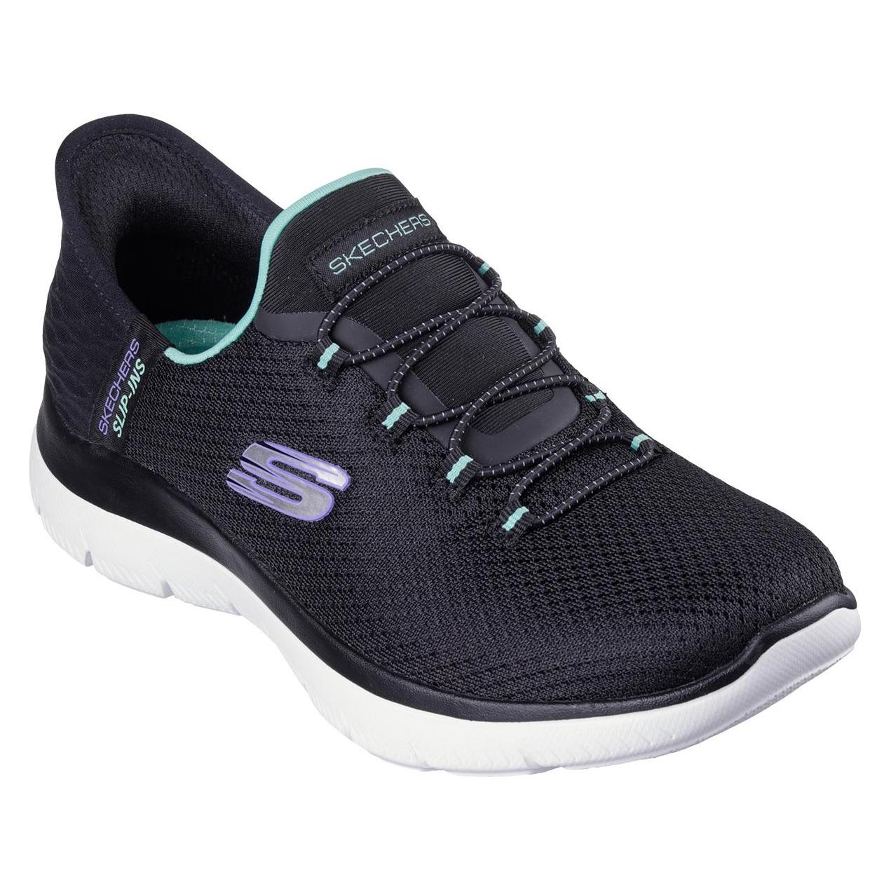 Skechers, Damen, Sneakers, Summits, Schwarz, (38)