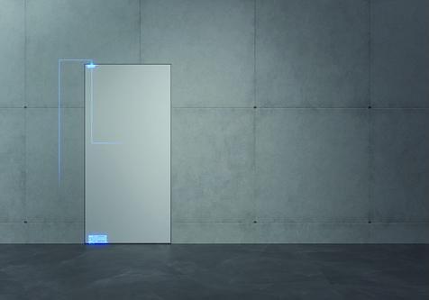 Produktbild FritsJurgens Zapfenband TP CG 91 mit Kabeldurchführung