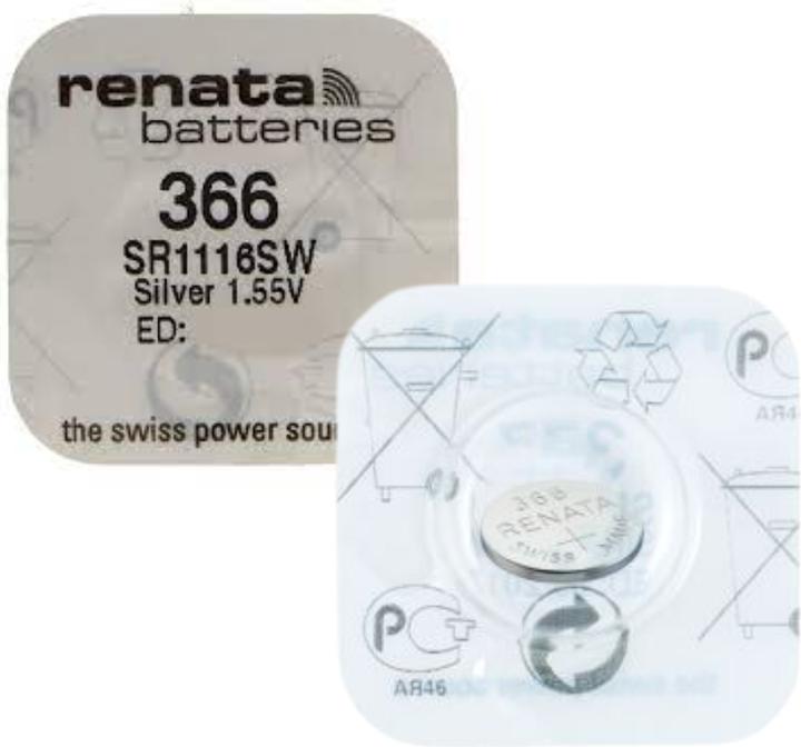 Produktbild Hückmann Uhrenbatterie 1,55V 366 (1 Stk., 47 mAh)