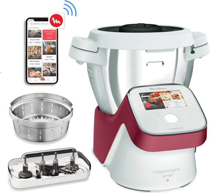 Actual product image Moulinex Companion Touch XL YY4619FG - Kookrobot - Rood