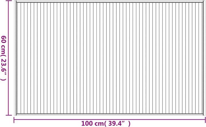 Actual product image VidaXL Kato (60 x 100 cm)