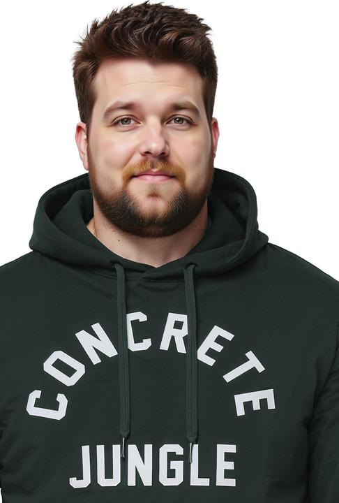 Produktbild Men+ Hoodie, Brustprint, Kängurutaschen (XXL)