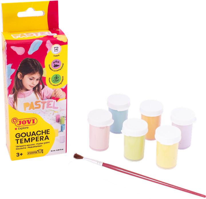 Actual product image Jovi Tempera colours Pastel (90 ml)
