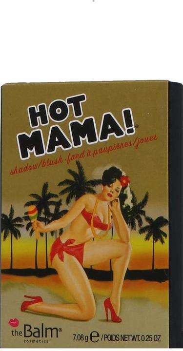 Actual product image The Balm Thebalm Hot Mama! Shadow/ Blush 700 (Rose)