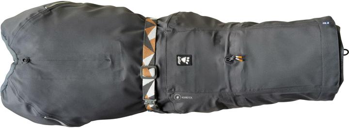 Actual product image Hurtta Mackintosh Mudventure Eco Dark grey, 35 cm (Dog raincoat)