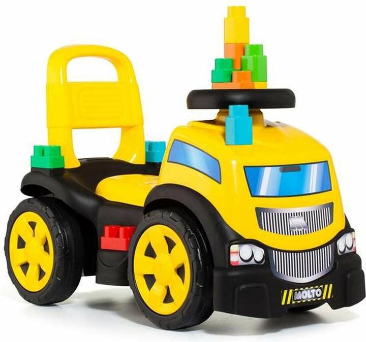 Image du produit Molto Déambulateur jaune avec 10 blocs