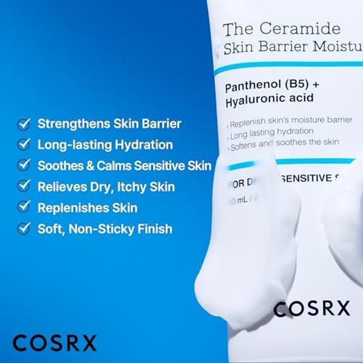 Image du produit Cosrx Ceramide Skin Barrier Moisturiser for Face with 7 Ceramides and Hyaluronic Acid (80 ml)